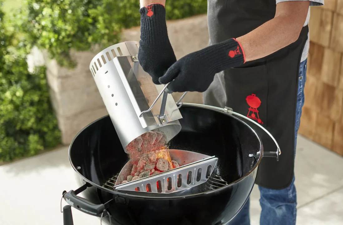 Zapalovací komín Weber
