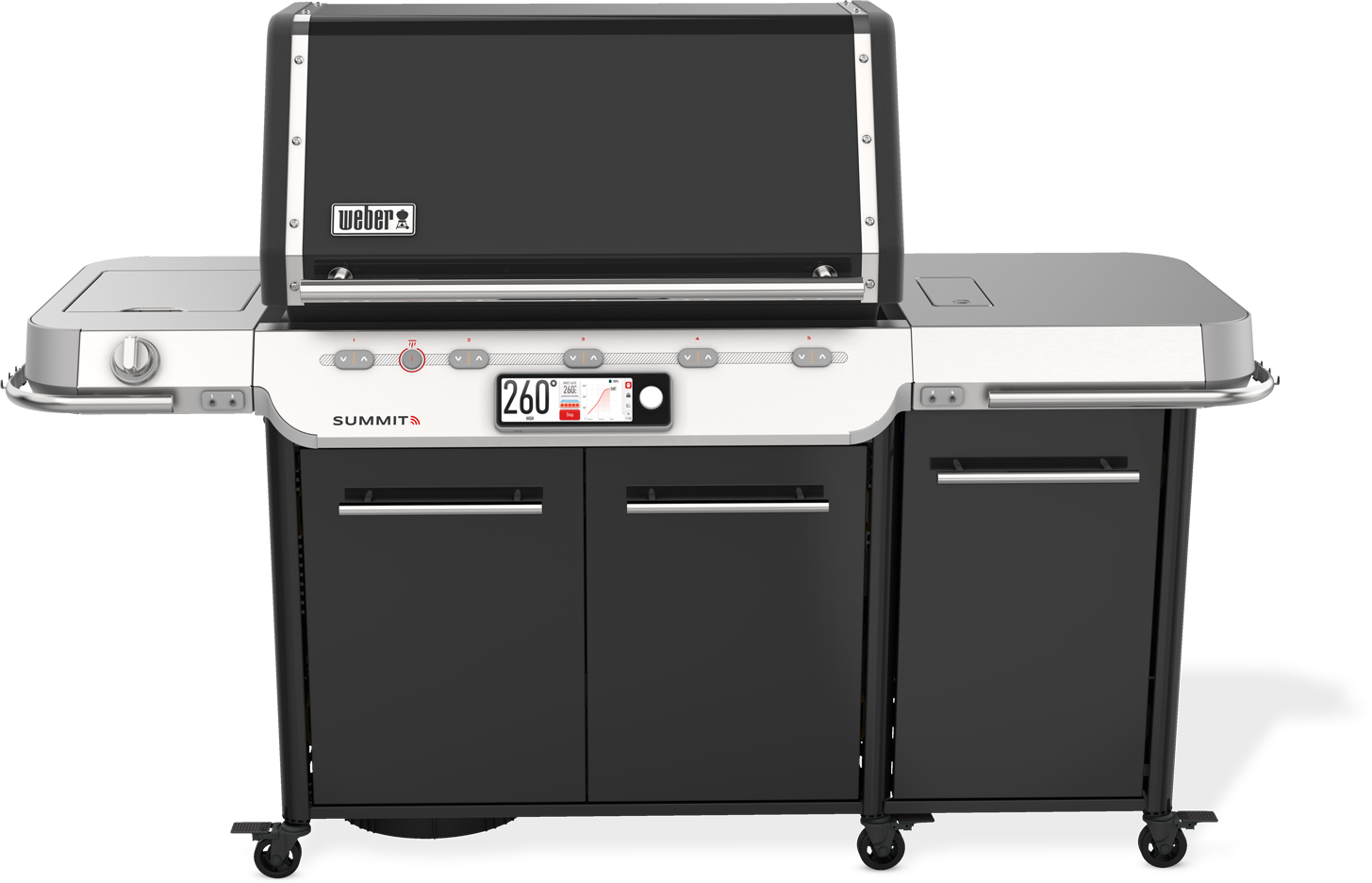 Originální chytrý plynový gril Weber Summit FS38X E s dotykovým displejem